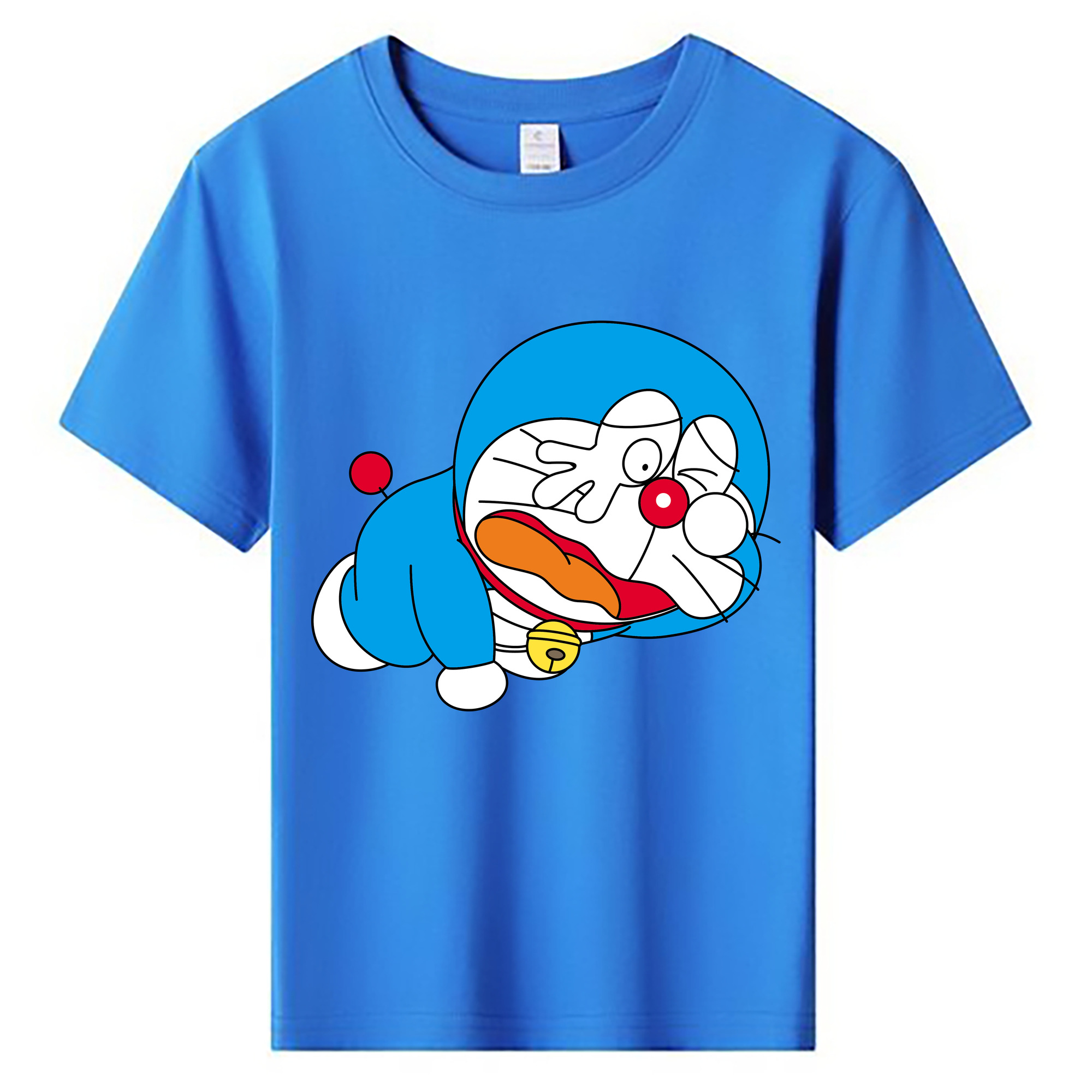 （画像用） ドラえもん Doraemon 綿100％キッズTシャツ（フロントプリント）
